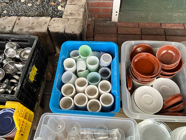 Partij servies goed - afbeelding 3 van  15