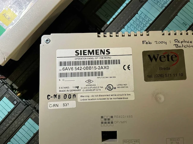 Partij siemens simatic onderdelen - afbeelding 13 van  18