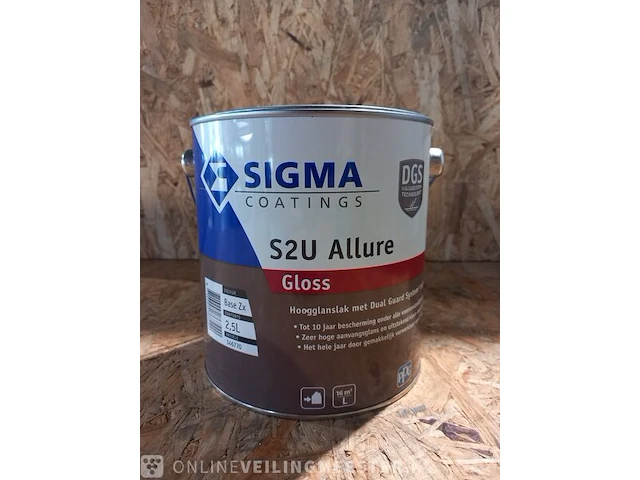 Partij sigma allure gloss monumentengroen n0.15.10 nieuw! sigma, monumentengroen, no.15.10 - afbeelding 2 van  5