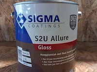 Partij sigma allure gloss monumentengroen n0.15.10 nieuw! sigma, monumentengroen, no.15.10 - afbeelding 2 van  5