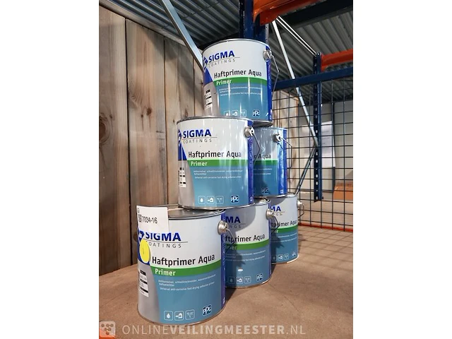 Partij sigma haftgrund/multiprimer aqua wit nieuw! sigma, wit - afbeelding 1 van  5