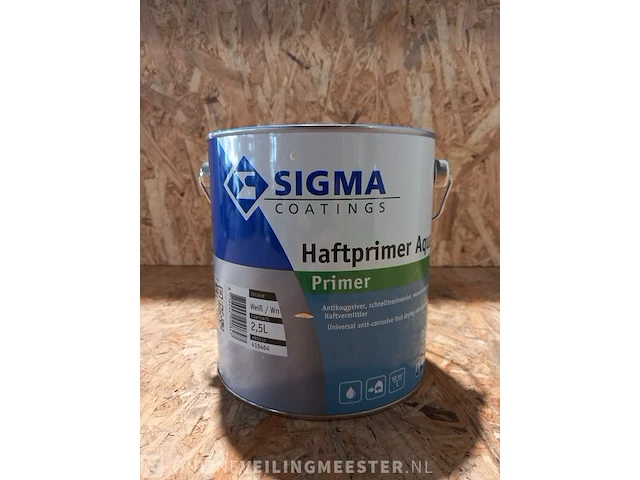 Partij sigma haftgrund/multiprimer aqua wit nieuw! sigma, wit - afbeelding 2 van  5