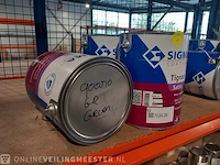 Partij sigma tigron satin q0.05.10 grachtengroen nieuw! sigma, grachtengroen, q0.05.10 - afbeelding 1 van  5