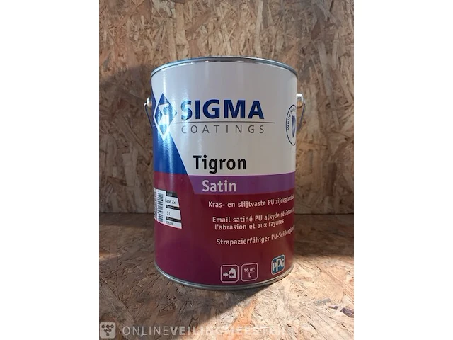 Partij sigma tigron satin q0.05.10 grachtengroen nieuw! sigma, grachtengroen, q0.05.10 - afbeelding 2 van  5