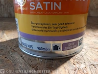 Partij sikkens bl ventura zijdeglanslak ral 9016 nieuw! sikkens, ral 9016 - afbeelding 5 van  5