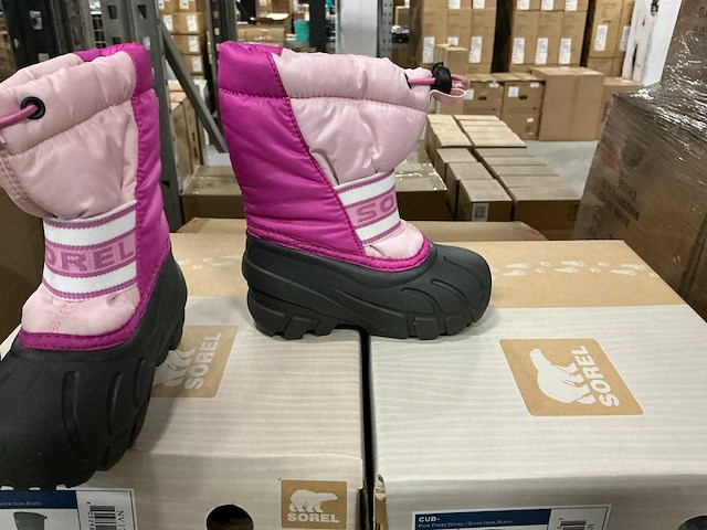 Partij sorel snowboots cub kinderen maat 24&23 (36x) - afbeelding 4 van  7