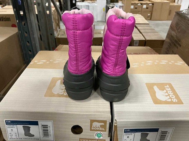 Partij sorel snowboots cub kinderen maat 24&23 (36x) - afbeelding 5 van  7