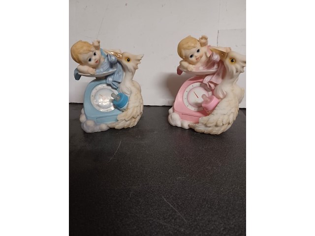 Partij spaarpotten 9 x roze en 9x blauwe aantal 18 stuks. - afbeelding 5 van  7