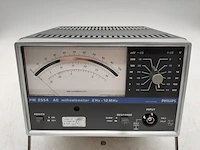 Partij spanningsmeters philips, pm 2554 ac millivoltmeter 2hz-12hz - afbeelding 5 van  6