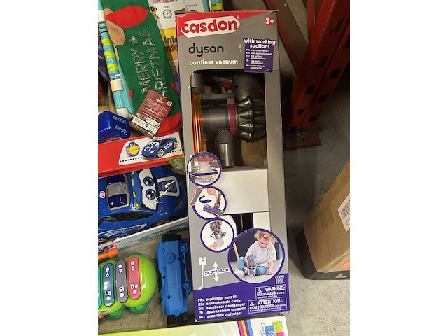 Partij speelgoed w.o. casdon dyson, paw patrol, hot wheels mario bros, clementoni bumba - afbeelding 4 van  9