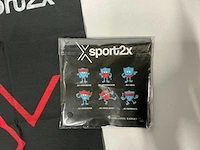 Partij sport2x compressie tubes/multi-use doekje (310x) - afbeelding 4 van  4