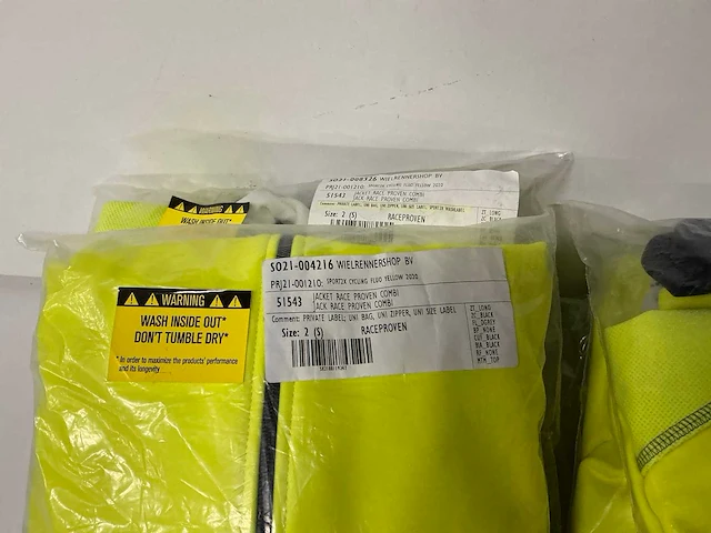 Partij sport2x/bioracer 51543 jacket race proven combi (11x) - afbeelding 5 van  9