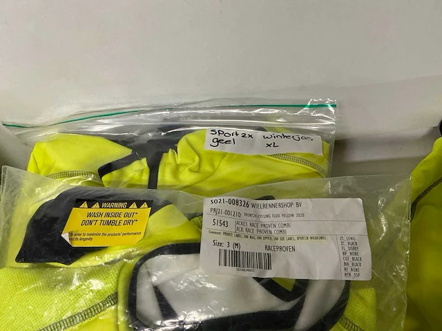 Partij sport2x/bioracer 51543 jacket race proven combi (11x) - afbeelding 6 van  9