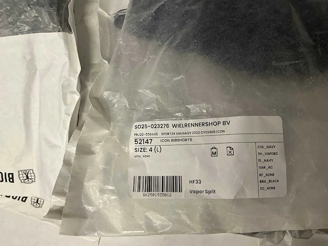 Partij sport2x/bioracer 52205/52147 bibshorts (44x) - afbeelding 14 van  14