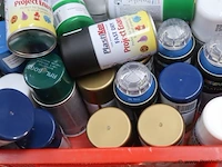 Partij spuitbussen t.b.v. decoratie doeleinden/hobby - afbeelding 9 van  10