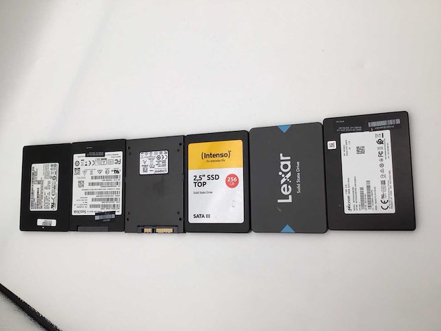 Partij ssd schijven interne hardeschijf (6x) - afbeelding 2 van  3