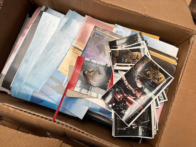Partij star wars stickers/papier/plaatjes - afbeelding 5 van  7