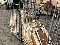 Partij statafels inclusief rolcontainers - afbeelding 3 van  4