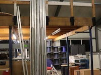 Partij steiger-onderdelen - afbeelding 1 van  1