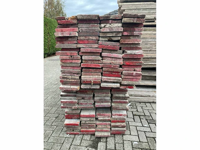 Partij steigerplanken (ca.164 stuks) - afbeelding 2 van  6