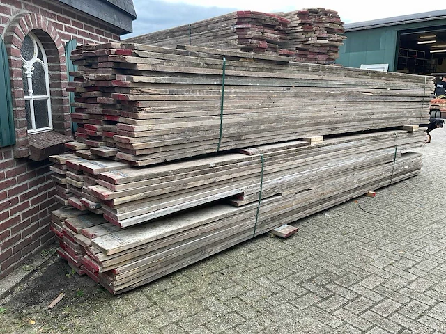 Partij steigerplanken (ca.164 stuks) - afbeelding 5 van  6