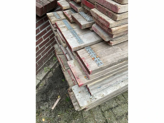 Partij steigerplanken (ca.164 stuks) - afbeelding 6 van  6