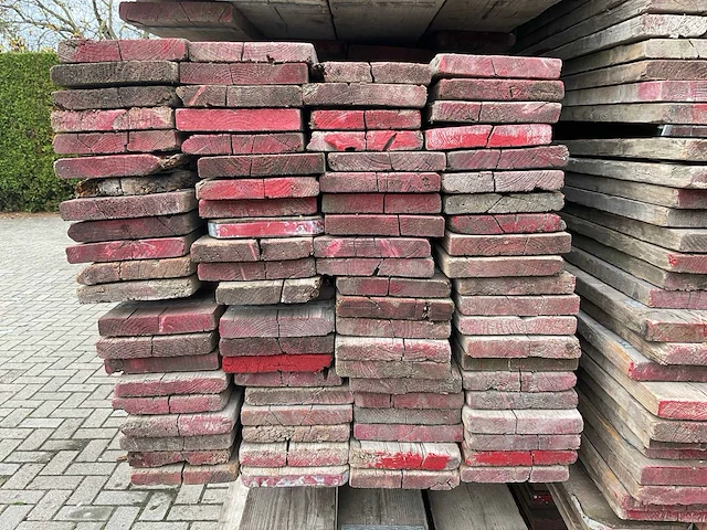 Partij steigerplanken (ca.440 stuks) - afbeelding 6 van  7