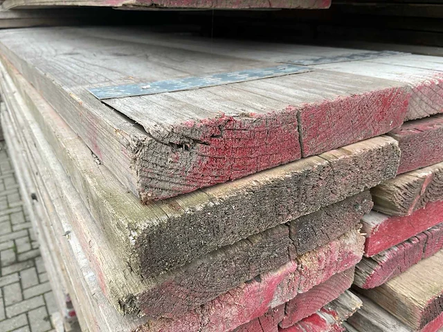 Partij steigerplanken (ca.440 stuks) - afbeelding 7 van  7