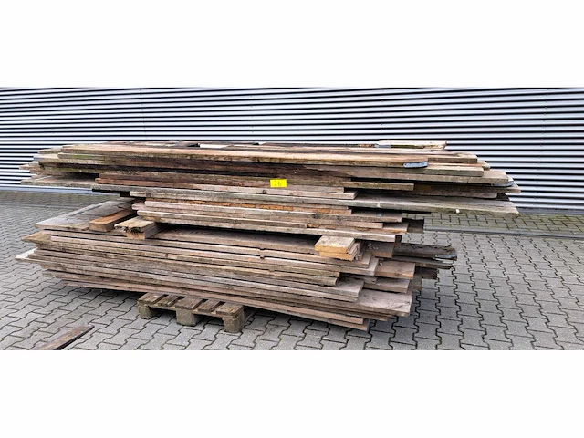 Partij steigerplanken - afbeelding 1 van  4