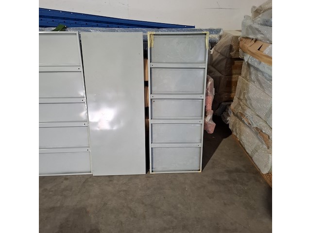 Partij stelling materiaal, oranje/ blauw - afbeelding 2 van  16