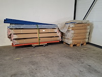 Partij stelling materiaal, oranje/ blauw - afbeelding 1 van  16