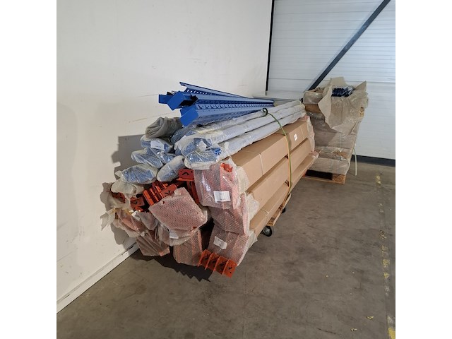 Partij stelling materiaal, oranje/ blauw - afbeelding 10 van  16