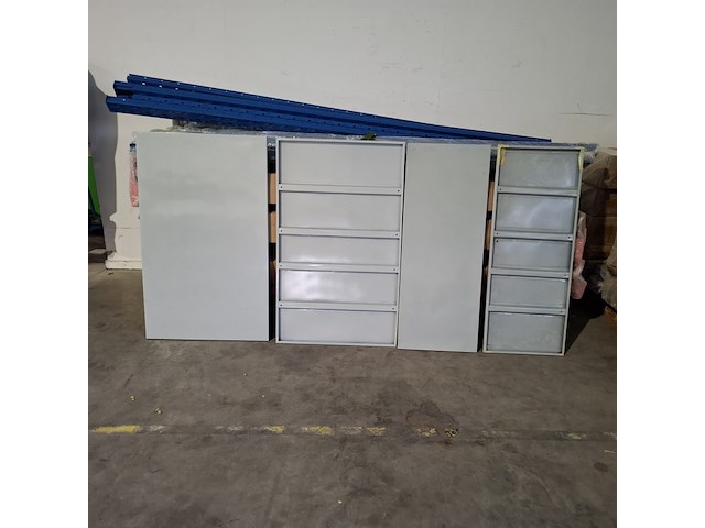 Partij stelling materiaal, oranje/ blauw - afbeelding 15 van  16