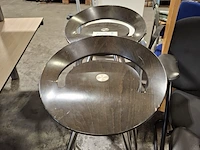 Partij stoelen en krukken, o.a. drabert, lyra - afbeelding 2 van  12