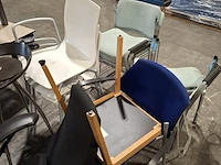 Partij stoelen en krukken, o.a. drabert, lyra - afbeelding 4 van  12