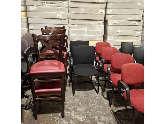 Partij stoelen, o.a. ahrend - afbeelding 4 van  17
