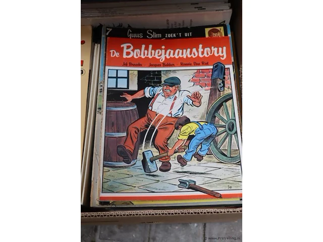 Partij stripboeken, diverse titels o.a. allemachtig de generaal, erik en opa & bobbejaanstory - ca. 120 stuks - afbeelding 3 van  6