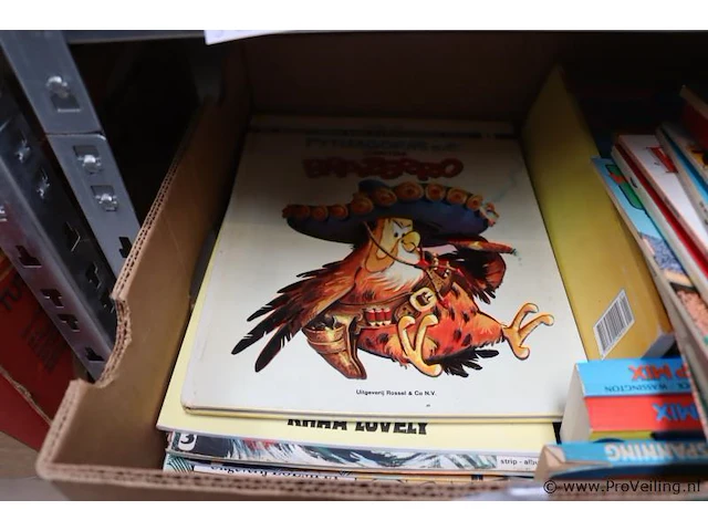 Partij stripboeken, diverse titels o.a. de poenpakker, knudde special & ken parker lang geweer - ca. 100 stuks - afbeelding 3 van  6