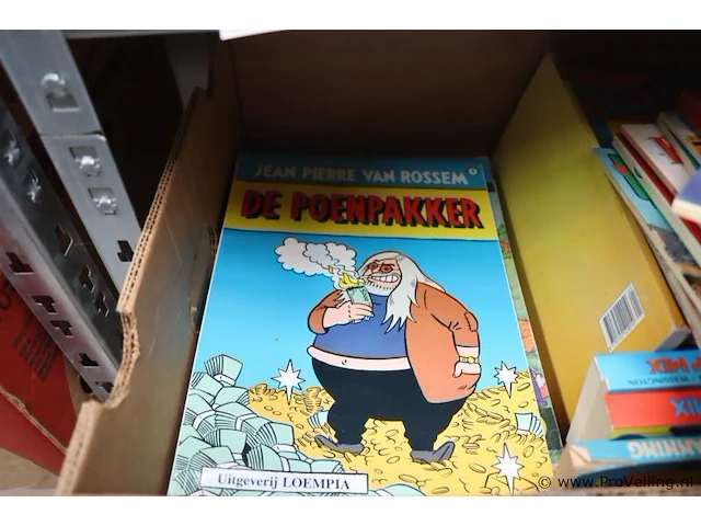 Partij stripboeken, diverse titels o.a. de poenpakker, knudde special & ken parker lang geweer - ca. 100 stuks - afbeelding 4 van  6