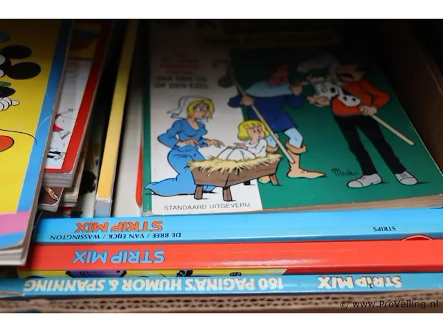 Partij stripboeken, diverse titels o.a. de poenpakker, knudde special & ken parker lang geweer - ca. 100 stuks - afbeelding 6 van  6