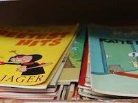 Partij stripboeken, diverse titels o.a. goofy toetankamon, sjors en sjimmie en de rebellenclub & jan jans en de kinderen - 130 stuks - afbeelding 1 van  5