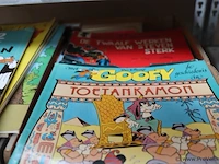 Partij stripboeken, diverse titels o.a. goofy toetankamon, sjors en sjimmie en de rebellenclub & jan jans en de kinderen - 130 stuks - afbeelding 2 van  5