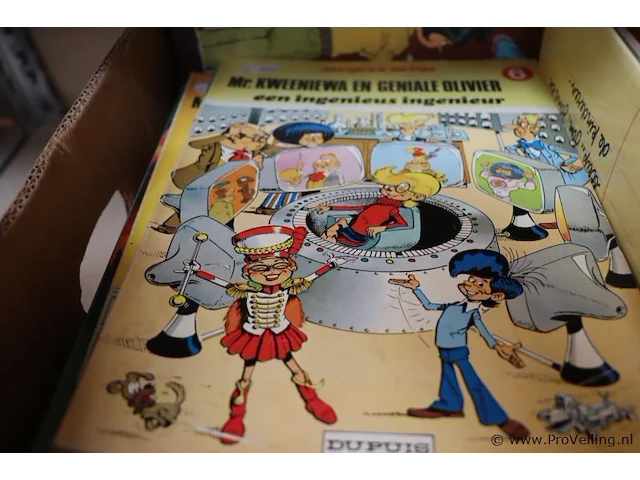 Partij stripboeken, diverse titels o.a. goofy toetankamon, sjors en sjimmie en de rebellenclub & jan jans en de kinderen - 130 stuks - afbeelding 5 van  5