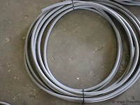 Partij stroomkabels, diverse maten en soorten o.a. 2x4 en 4x4 - afbeelding 4 van  13