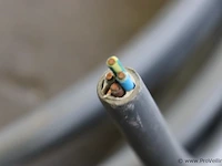 Partij stroomkabels, diverse maten en soorten o.a. 2x4 en 4x4 - afbeelding 9 van  13
