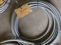 Partij stroomkabels, diverse soorten en maten - afbeelding 9 van  11