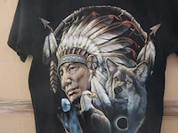 Partij t-shirts met opdruk - maten s t/m xxl - 50 stuks - afbeelding 3 van  12