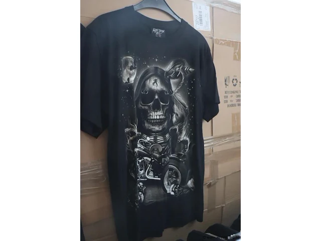 Partij t-shirts met opdruk - maten s t/m xxl - 50 stuks - afbeelding 5 van  5