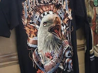 Partij t-shirts met opdruk - maten s t/m xxl - 50 stuks - afbeelding 3 van  6