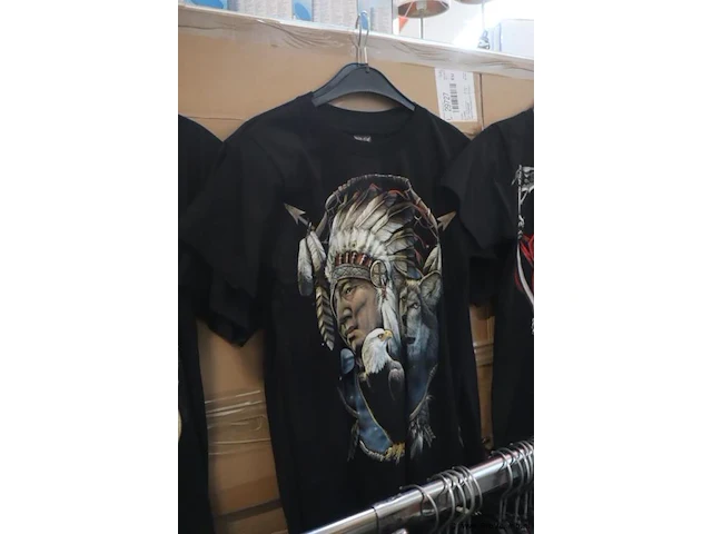 Partij t-shirts met opdruk - maten s t/m xxl - 50 stuks - afbeelding 4 van  6